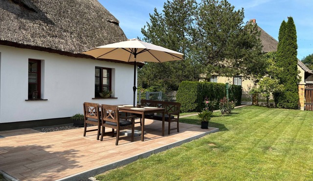 Ferienhaus Juule in Ruhige Laage, Terrasse, Wlan - Ferienhaus Juule