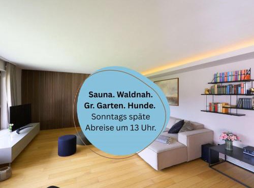 Ferienhaus Schatzhauser - Sauna & Wellness - Grosser eingezäunter Garten