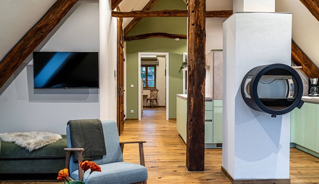 Ferienwohnung Eschblick für 2-4 Personen Kamin, Balkon und Sauna