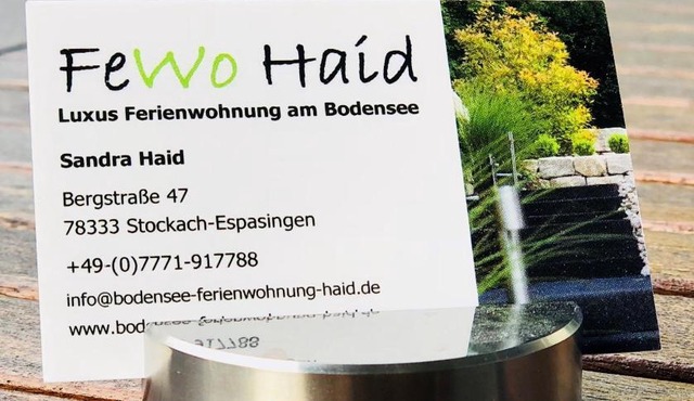 Ferienwohnung Haid Bodensee, Umgebung Bodman-Ludwigshafen, Radolfzell, Überlingen, Luxus FeWo Haid
