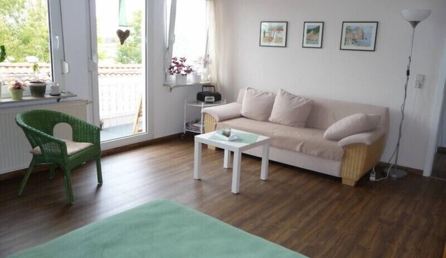 Ferienwohnung mit 40qm, 1 Wohn-/Schlafraum für maximal 2 Personen