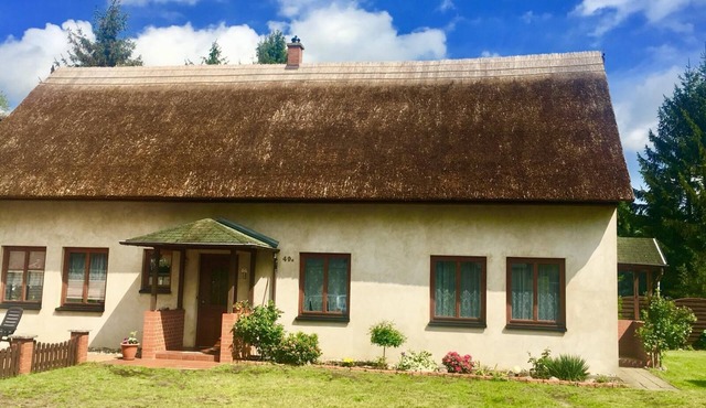 Ferienwohnung mit Terrasse und Spielplatz - Ferienwohnung auf Usedom