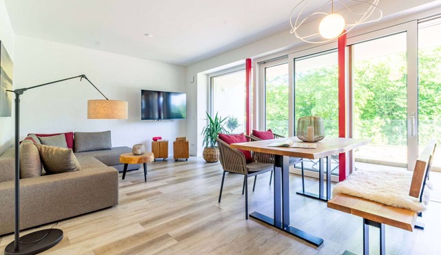 Ferienwohnung "seeblick", 91qm, 2 Schlafräume, max 4 Personen