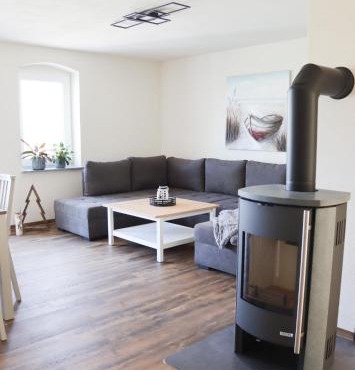 Ferienwohnung Ullrichshof Oberlausitz - Sauna Grillplatz Panoramablick
