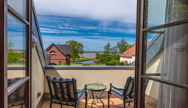 Ferienwohnung Wasserblick mit Balkon