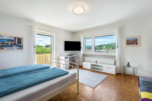 Fewo Arber bis 10 P, Bergblick