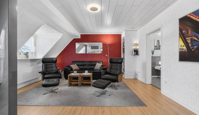 FeWo Galliet 2: 77sqm, 12sqm roof terrace, 2 BR, quiet & close to trade fair