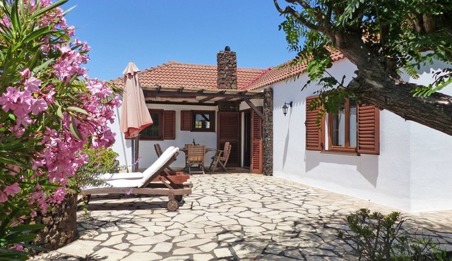 Finca Vista Atlantico in Puntagorda, comfort, sea view, quiet location + close to town