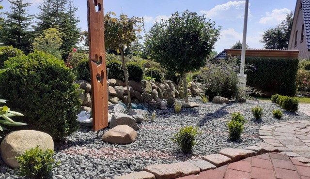 Flat in Nindorf with garden
