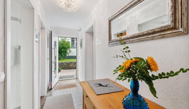 Flat with garden in Schwärzenbach