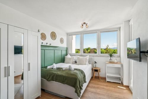 FreiBlick Kempten I Modernes Studio mit Aussicht