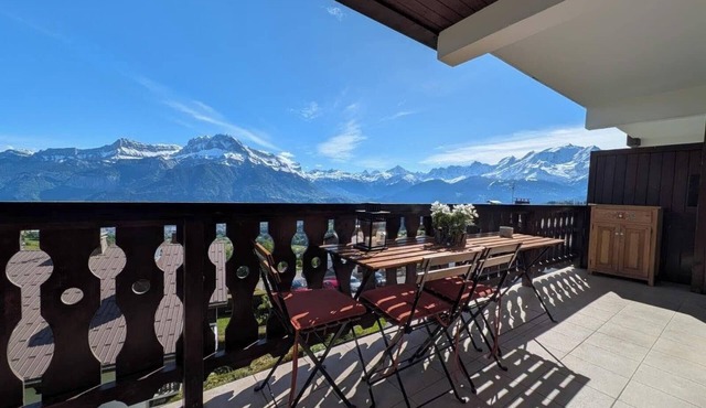 Fully renovated duplex with exceptional view of the MONT BLANC