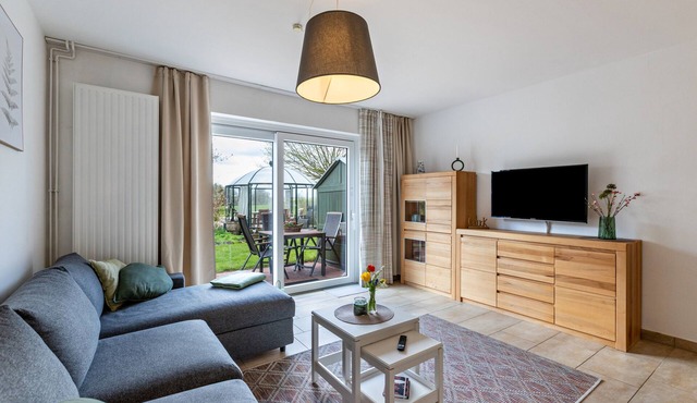'Gartenglückchen' near the sea with garden and Wi-Fi