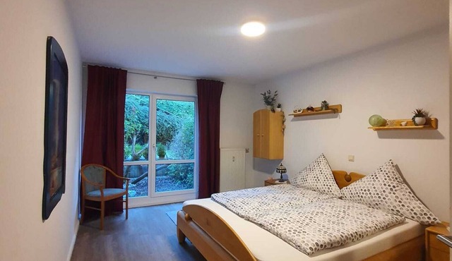 Geräumige Ferienwohnung mit Gartenterrasse