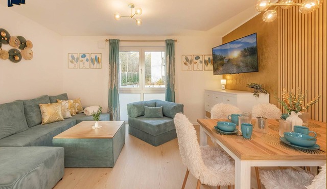 Goldkind vacation apartment in Kölpinsee - modern, close to the beach & family-friendly