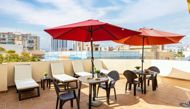 H2M Montesa 700m from beach Rooftop terrace