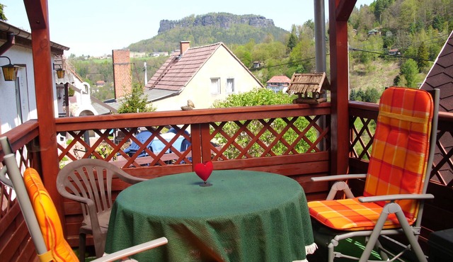 Haus am Stein - in the middle of Saxon Switzerland in Königstein near FeWo
