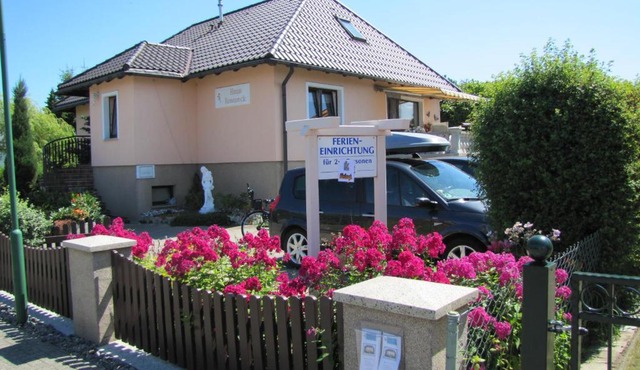 Haus Roseneck Seebad Ückeritz auf Insel Usedom Vermietung im Bereich Souterrain !