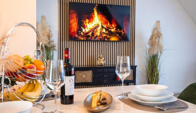 Helle City-Maisonette mit Balkon l WiFi