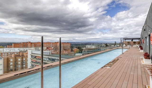 Hip Vallehermoso 2BR w/ Gym & Pool nr Ciudad Universitaria, by Blueground