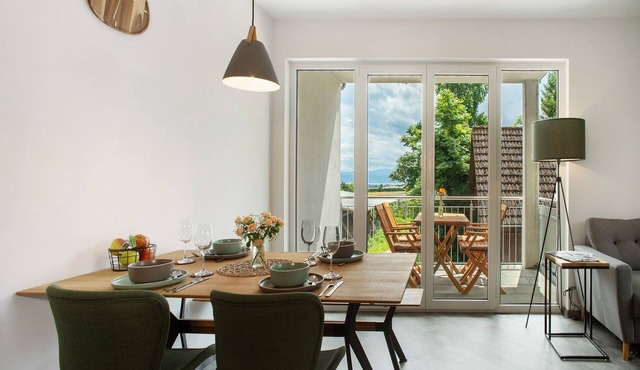 Holiday Apartment "Waldruhe Hof Schütterle" with Lake View, Shared Garden & Wi-Fi