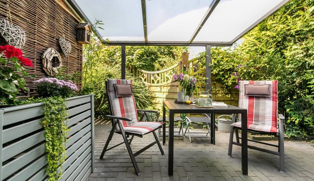 Holiday Apartment 'Haus Bruhs' with Private Terrace, Shared Garden and Wi-Fi