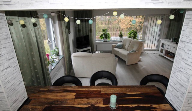 Holiday Apartment 'Möhneblick' with Shared Garden, Balcony and Wi-Fi