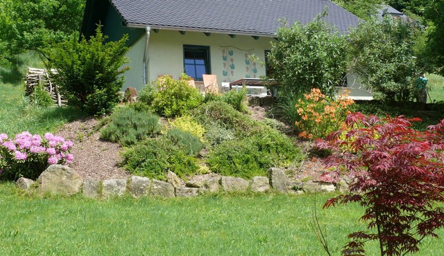 Holiday house on the sunny slope