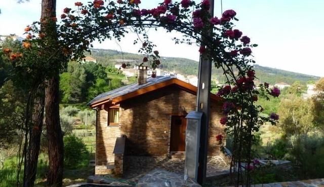 Holiday house with a sun terrace and a big garden