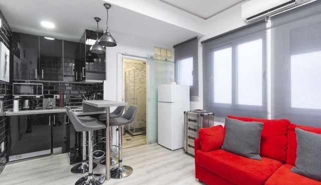 Homelike apartment in the center.