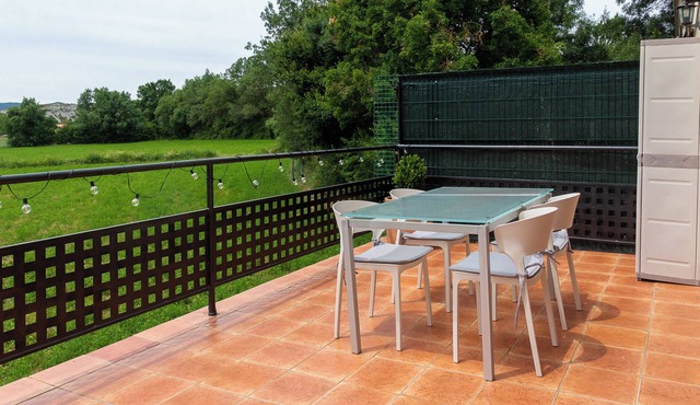 House with terrace in the Pyrenees. Pet friendly