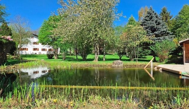 Idyllic country house for 12 people & kids/babies