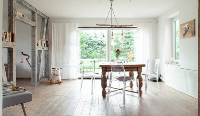 Idyllic home between fields and Elbe dyke