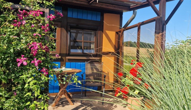 Idyllically situated apartment with a view not far from the seaside resorts