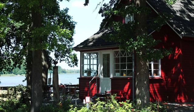 Idyllisches Ferienhaus mit überdachter Terrasse