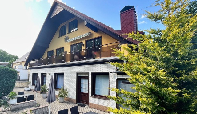 In a quiet location, free use of swimming pool and sauna - Ferienhus Baabe FeWo 02