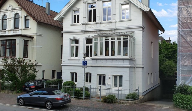 In the Dobbenviertel with garden 98 sqm 3 double rooms