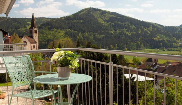 Komfortables Ferienhaus am Waldrand mit Wunderschönem Ausblick ins Tal