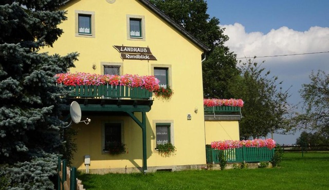 Landhaus Rundblick im Elbsandsteingebirge bei Bad Schandau