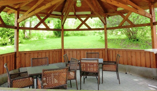 Large apartment in a villa with garden in Borstendorf