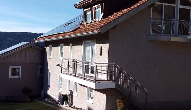 Large apartment with a private balcony and separate entrance
