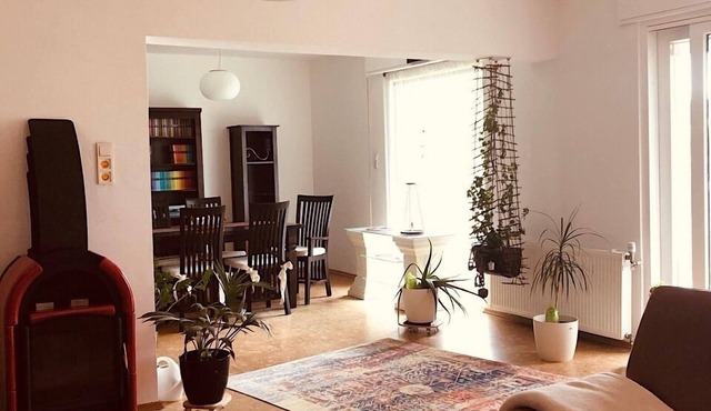 Large apartment with garden in a quiet location