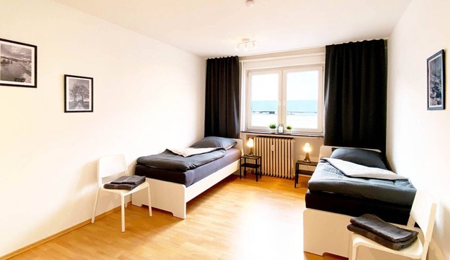 Le01 - Gemütliche Ferienwohnung mit Balkon in Lengerich, 81qm, 3 Zimmer, Max. 6 Personen