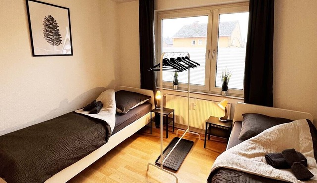 Le02 - Ferienwohnung mit Balkon in Lengerich, 75qm, 3 Zimmer, Max. 6 Personen
