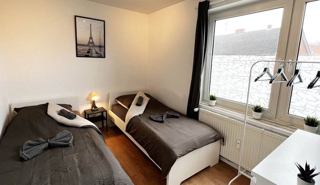 LE04 - Apartment with balcony in Lengerich, 80sqm, 3 rooms, max. 6 people