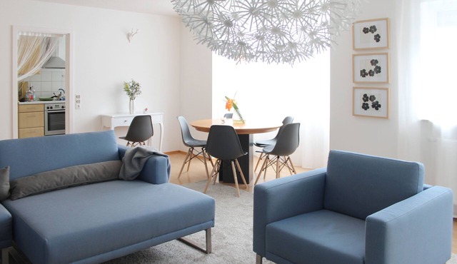 Live in the country, live like in the city and quickly reach Lake Constance 3.5 km
