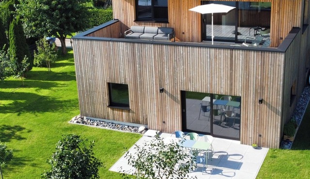 Luxuriöses Ferienhaus Direkt am Peenestrom
