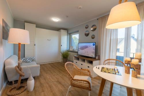 Maritime Wohnung Ostsee mit privatem Seezugang