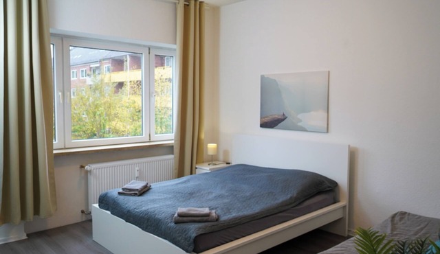 Modern apartment in the heart of the city with fully equipped kitchen