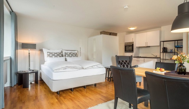 Modern One-Room Apartment No. 12 in the City Center with Wi-Fi